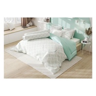 ชุดผ้าปูที่นอน 6 ฟุต 6 ชิ้น FROLINA MICROTEX DF036BEDDING SET 6FT 6PCS FROLINA MICROTEX DF036 **บริการเก็บเงินปลายทาง**