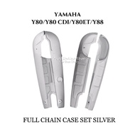 YAMAHA Y80/Y80 CDI/Y80ET/Y88 FULL CHAIN CASE SET SILVER