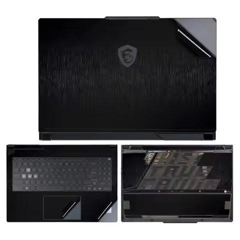 Laptop PRE-CUT Decals for MSI Cyborg 15 A13V/Cyborg 14 A13VE/Vector 16/17 HX A14V Anti-scratch Vinyl