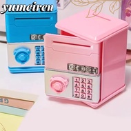 YUMEIREN Cash Saving Money Box, ATM Child Children's Piggy Bank, Financial Saving Toys Mini Password