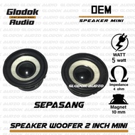 Speaker 2 Inch 4 Ohm 5 Watt Full range Mini Speaker