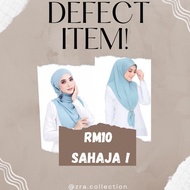 Defect item/reject item