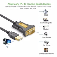 Ugreen Usb To Rs232 Com Series Pda 9 Db9 Pin Adapter Cable - 20211