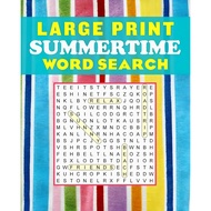 (BBW) LARGE PRINT SUMMERTIME WORD SEARCH (ISBN: 9781667202198)