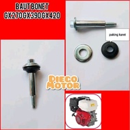MESIN GX270 GX390 GX420 GX460 BOLT, BONET, COVER, DEKSEL, ENGINE, Genset 5000 7000 watt