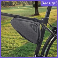 [Baosity2] Bike Bag Shopping Storage Bag Traveling Commuting Bike Frame Bag Accessories