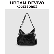 Shoulder Bag Texture Hobo Crossbody Bags Grunge Soft Leather Large Tote Bag Trendy Bags Backpack