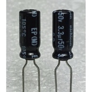 Nichicon VP BP 3.3uf 50v Bipolar Capacitor Type No Terminal