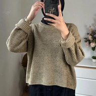 Nala crop twist KNIT / OVERSIZE crop sweater LD 120CM/ crop KNIT twist sweater / KNIT KNIT sweater /