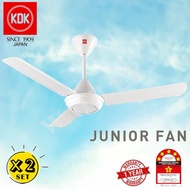 [Twin Pack] KDK K12VO 48" 3 Blade Ceiling Fan/Kipas Siling [**2 SETS**]