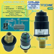Safety Valve | Injap Keselamatan Mitsubishi Fuso Nisaan Hino RUBBER Air Tank Valve | Brake Penutup G