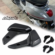For Vespa Primavera Sprint 150 Rear Passenger Scooter Footrest ABS Foot Pegs Replacement Accessories