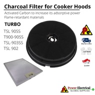 Turbo Hood Filter TSL 902 TSL 90SS TSL90SS  TSL 90 SS | T900-90SS | TSL-903SS | Cooker Hood Carbon F