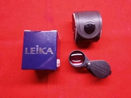 กล้องส่องพระ &amp; ส่องเพชร สีดำ LEIKA 15X18 เลนส์แก้วเคลือบมัลติโค๊ด บอดี้สีขาวดำ แถมฟรีซองหนัง