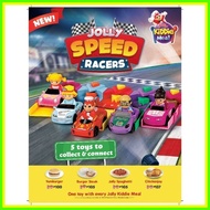 ▱ ⊙    Jollibee Jolly Speed Racers Collectible Toy's