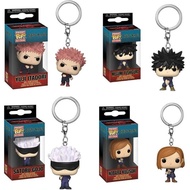 Funko Pop! Jujutsu Kaisen Itadori Yuji Satoru Gojo Keychain Action Figure Keyring Toys model Dolls