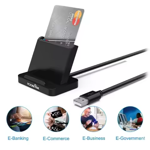 New SCR816 Smart CAC Reader Tax Filing SIM IC ATM Smart Can Be Used For Universal Access Card Govern
