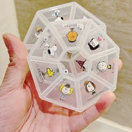 Snoopy Pill Box 7 Days 7 Grade Cute Storage Box