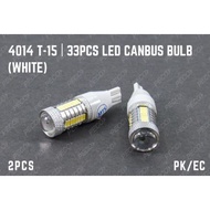 4014 T-15 33PCS LED BULB (WHITE)