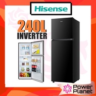Hisense 240L Fridge RT286N4ABN Inverter Refrigerator 2 door 5 star ( Refrigerator / Peti Sejuk / 冰箱 