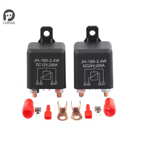 1PCDc12v/24v 100A 120A 200A WM686 Relay 4 Pin Normal Open Car Starter Relay For Battery ON/OFF Split
