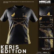 cool with popular pia camiseta and malaysia series design keris jersey edition