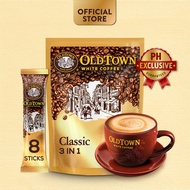 OLDTOWN Classic Instant 3in1 Premix White Coffee, 8 sticks