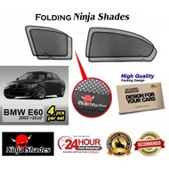 BMW E60 2003 - 2010 Magnetic Ninja Shades Sunshade (4pcs)