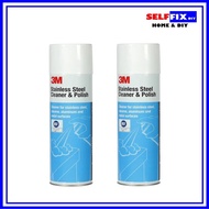 [BUNDLE OF2] 3M Stainless Steel Cleaner &amp; Polish 600g - 14002 - Cleans and Polishes Metal Surfaces