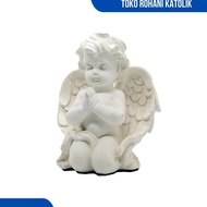 PRAYER ANGEL STATUE CATHOLIC SPIRITUAL STATUE/ MICHAEL STATUE/