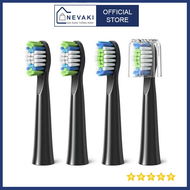 4 Đầu bàn chải điện Fairywill D7 E11 thay thể cho các dòng bàn chải điện Fairywill D7 E11
