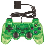 Transparent Color Wired Controller For PS2 /PS1 Console Vibration Joystick Gamepad Joypad For Sony P