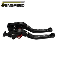 SEMSPEED CNCรถจักรยานยนต์พับเก็บได้คลัตช์เบรกคันโยกยามาฮ่าFZ09 MT09 SR FJ09 MT-09 Tracer 2014 2015 2