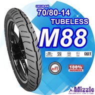 Ban Motor Matic 70/80-14 Mizzle Ring 14 M 88 Tubeless - Ban Baru Mizzle Murah &amp; Berkualitas