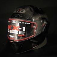 KYT KX1 Carbon Glossy FIM Certified ECE2206