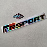 GR SPORT cutting sticker GR SPORT sticker