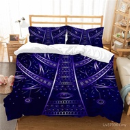 Digital Graphic Quilt Cover 3D Printing Piece Cover Polyester Geometry Two Three Cross-Border Pillow