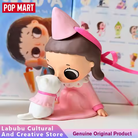 Genuine POP MART Nyota I AM the Seasons Series Blind Box Toys Kawaii Anime Action Figures Mystery Bo