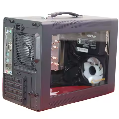 G30 Desktop Computer AMD Ryzen5 5600G 16GB RAM 500G 1TB SSD Six-Core Computer Win-11 Gaming Desktop 