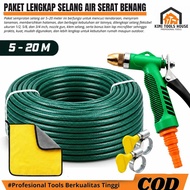 HIJAU COMPLETE PACKAGE Spray + Anti-moss green thread hose 1/ 2 inches (5 meters long to 35 meters l