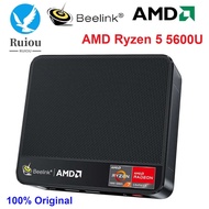 Beelink SER5 AMD Ryzen 5 5560U MINI PC Windows 11 Pro DDR4 16GB/32GB 500GB SSD WIFI6 BT Desktop Gami
