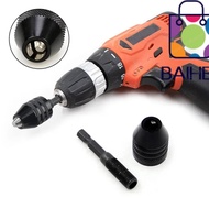 BAIHEE Keyless Drill Chuck, Alloy Mini Drill Chuck Adapter,  Hex Shank Hex / Round Shank Chuck for M