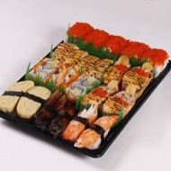 Sushi Platter Rokuro by Sushi Tei Medan - Birthday Sushi Cake/Gift Set