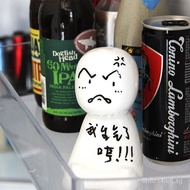 Mang Mang Da Shi Mood Note Desk Ceramic Emotional Stability Ornament Creative Desktop Message Board 