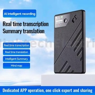 A5 AI Voice Recorder Bluetooth Real-Time Transcription 60 Languages Translation ChatGPT 4 AI Summari