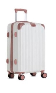 全新連盒 行李箱24吋 白色 旅行喼 行李箱 行李喼 萬向輪拉杆箱 24 inch luggage suitcase