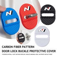 For Hyundai Car Styling Door Lock Protective Cover Door Lock Cover Case Accessories N Line Tuscon NX