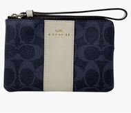 Coach wristlet 牛仔藍色