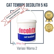 DECOLITH Cat Tembok 5 kg Variasi Warna 2 READY SEMUA WARNA