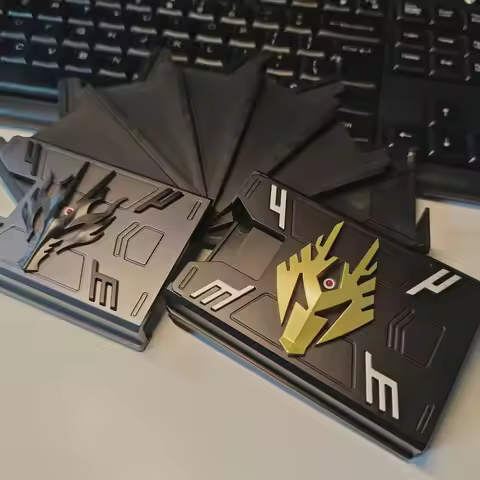 2026 New Hot Expandable Card Holder Kamen Rider Ryuki Ryuga Foldable Id Badge Case For Kids Card Sto